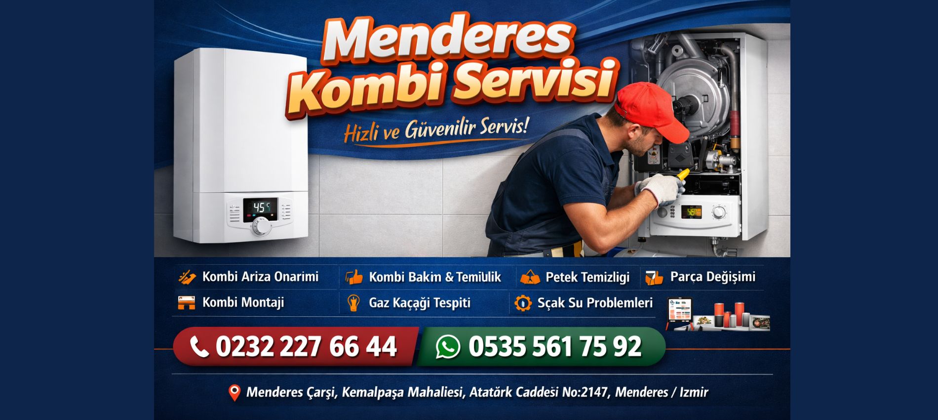 Menderes Kombi Servisi